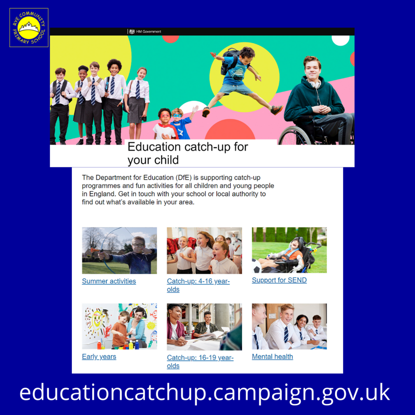 Image of Government Catch Up Programmes 