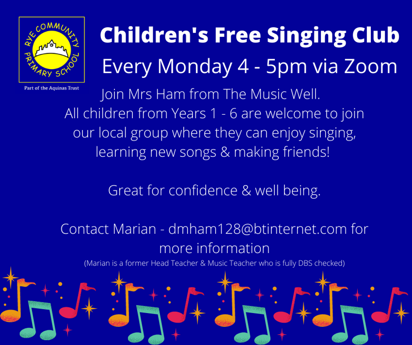Image of Children's Free Singing Club 